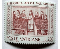 Briefmarke Biblioteca Apost. Vat.