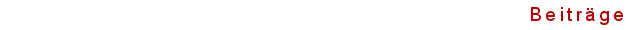 Zwischen&uuml;berschrift "Beitr&auml;ge"