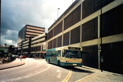 Bushaltestelle in Luton